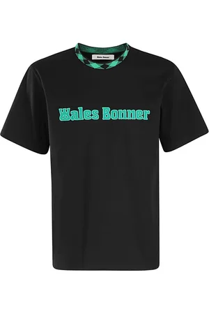 WALES BONNER Uomo, Top, Nero, M, new