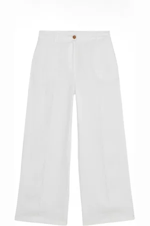 Oltre Donna, Pantaloni, Bianco, XL, new