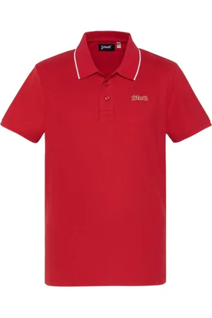 Schott NYC Uomo, Top, Rosso, S, new