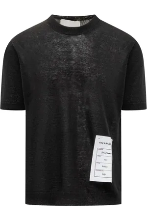 AMARANTO Amaránto, Uomo, Top, Nero, L, new