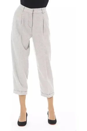 ALPHA STUDIO Donna, Pantaloni, Grigio, M, new