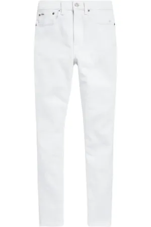 Ralph Lauren Donna, Pantaloni, Bianco, W26, new
