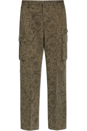 VERSACE Uomo, Pantaloni, Grigio, S, new