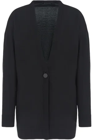 Armani Exchange Donna, Maglie, Nero, L, new