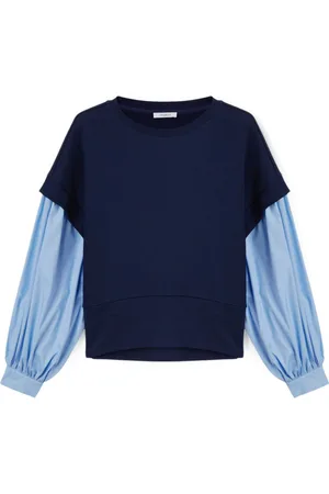 Motivi Donna, Felpe, Blu, S, new