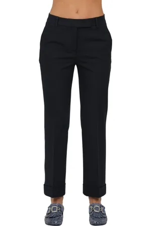 VIA MASINI 80 Donna, Pantaloni, Nero, M, new