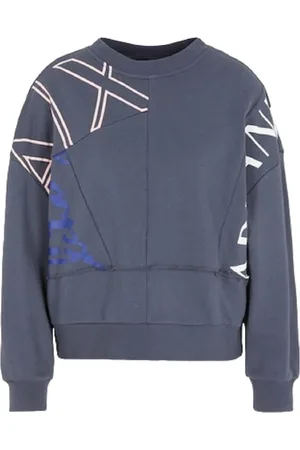 Armani Exchange Donna, Felpe, Grigio, M, new