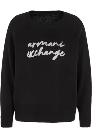 Armani Exchange Donna, Felpe, Nero, S, new