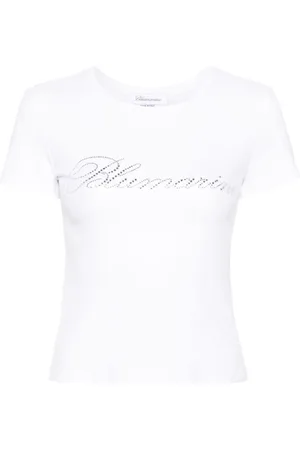 BLUMARINE Donna, Top, Bianco, L, new