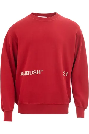 AMBUSH Uomo, Felpe, Rosso, L, new