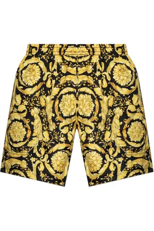 VERSACE Uomo, Costumi da bagno, Giallo, M, new