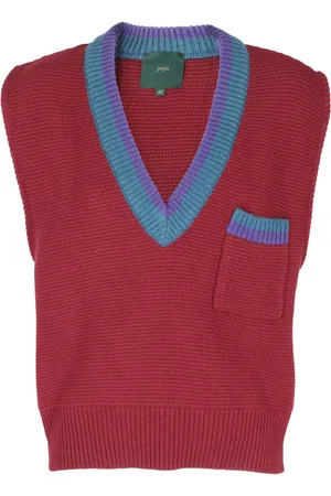 JEJIA Donna, Maglie, Rosso, S, new