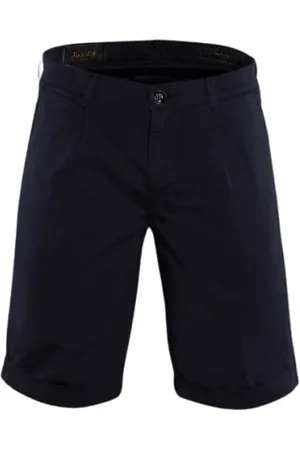MOORER Uomo, Pantaloncini, Blu, 5Xl, new