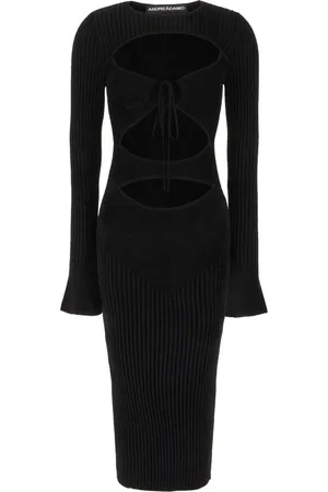 ANDREA ADAMO Donna, Abiti, Nero, M, new
