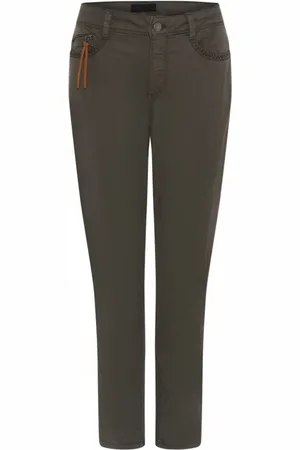 C.ro Donna, Pantaloni, Verde, 4Xl, new