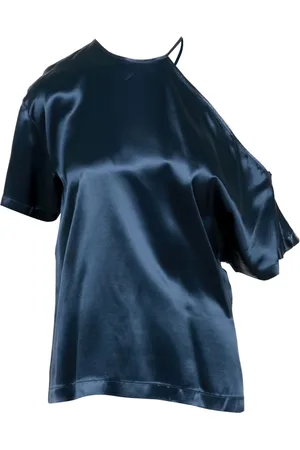 ERIKA CAVALLINI Donna, Top, Blu, S, new