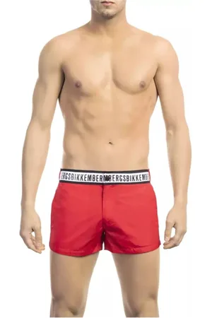 Bikkembergs Uomo, Costumi da bagno, Rosso, M, new