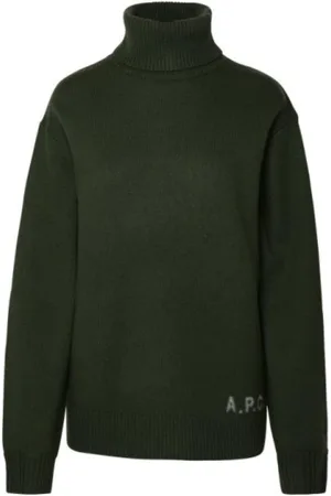 A.P.C. Donna, Maglie, Verde, M, new