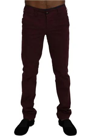 Cycle Uomo, Pantaloni, Rosso, S, new