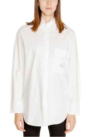 Calvin Klein Donna, Camicette , Bianco, S, new
