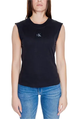 Calvin Klein Donna, Top, Nero, S, new