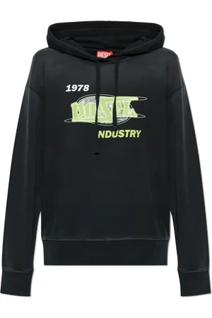 Diesel Donna, Felpe, Nero, XL, new