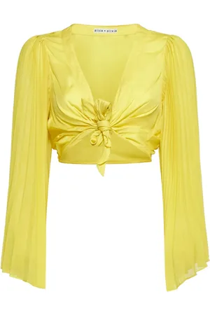 ALICE+OLIVIA Donna, Camicette , Giallo, S, new