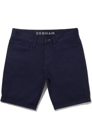 Denham Uomo, Pantaloncini, Nero, W33, new