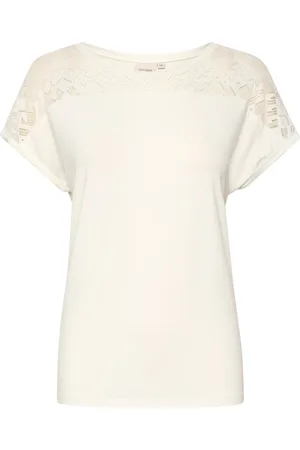 Cream Donna, Top, , 2Xl, new