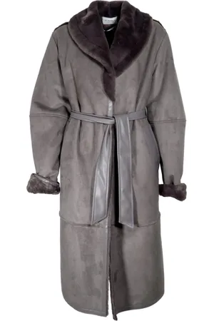 Kaos Donna, Cappotti, Grigio, S, new