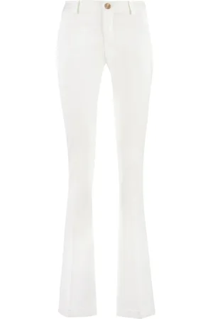 PT Torino Donna, Pantaloni, Bianco, M, new