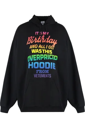 Vetements Uomo, Felpe, Nero, M, new