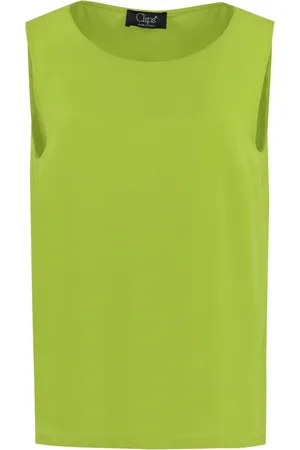 CLIPS Donna, Top, Verde, L, new
