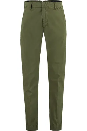 Hand Picked Uomo, Pantaloni, Verde, W32, new