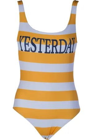 Alberta Ferretti Donna, Costumi da bagno, Giallo, 2Xs, new