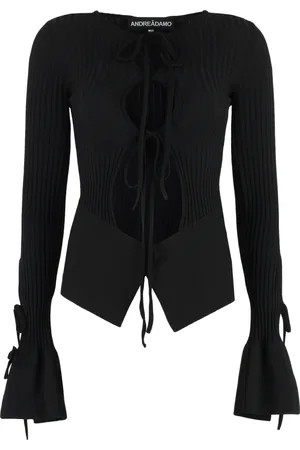 ANDREA ADAMO Donna, Maglie, Nero, L, new
