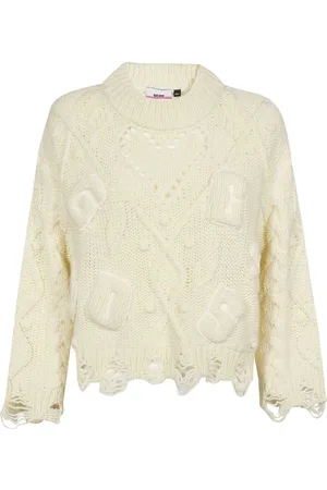 GCDS Donna, Maglie, Bianco, XS, new