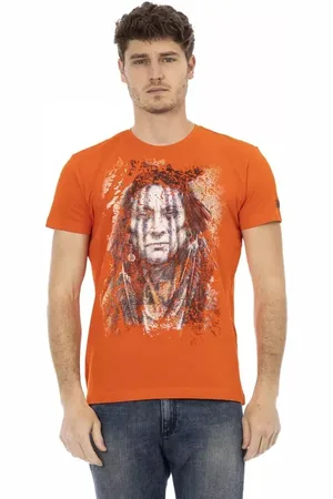Trussardi Uomo, Top, Arancione, XL, new