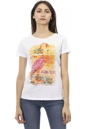 Trussardi Donna, Top, Bianco, L, new