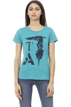 Trussardi Donna, Top, Blu, S, new