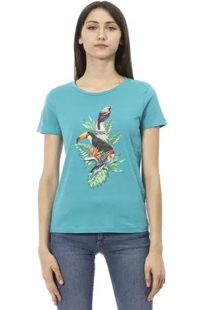 Trussardi Donna, Top, Blu, S, new