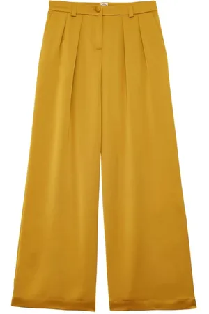 Inès de la Fressange Donna, Pantaloni, Giallo, S, new
