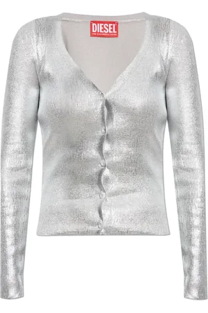 Diesel Donna, Maglie, Grigio, M, new