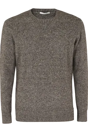 KANGRA CASHMERE Uomo, Maglie, Marrone, XL, new