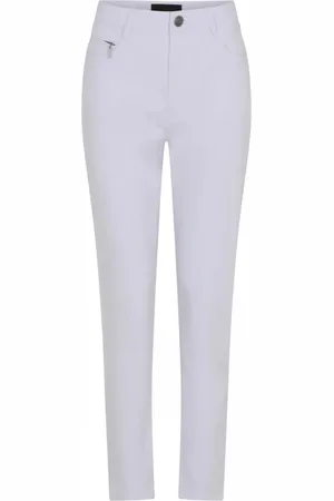 C.ro Donna, Pantaloni, Bianco, XL, new