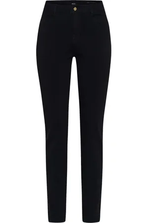 Brax Donna, Jeans, Nero, W23, new