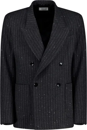 LANEUS Uomo, Giacche, Grigio, S, new