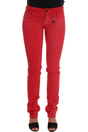 Costume National Donna, Jeans, Rosso, W28, new