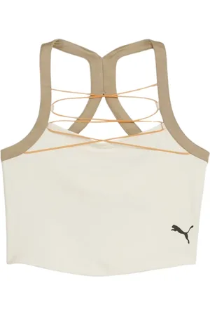PUMA Donna, Top, Bianco, M, new