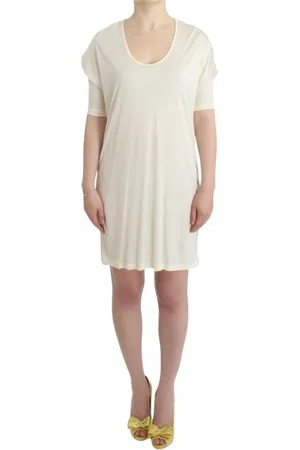 Costume National Donna, Abiti, Bianco, L, new
